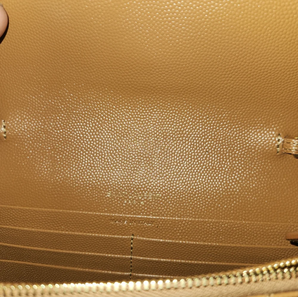 Saint Laurent YSL Tan CASSANDRE Bag - Picture 11 of 14